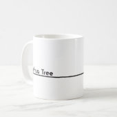 Joshua-Baum-Anhänger-Camping Kaffeetasse (Vorderseite Links)