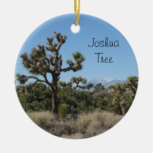 Joshua-Baum-Ansicht Keramikornament (Vorne)