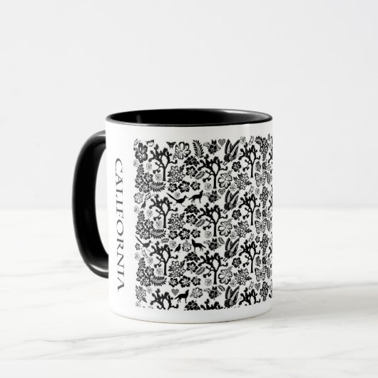 Joshua-Baum-Muster-Tasse Tasse (Vorderseite Links)