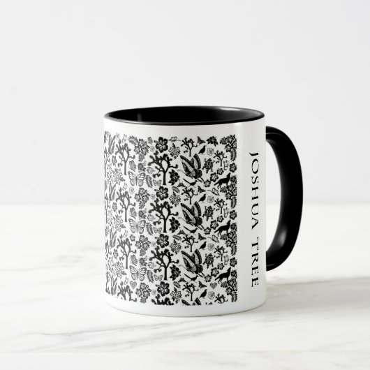 Joshua-Baum-Muster-Tasse Tasse (VorderseiteRechts)