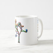 Joshua-Baum-Retro Kaffee-Tasse Kaffeetasse (VorderseiteRechts)