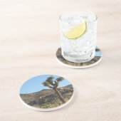 Joshua-Baum Sandstein Untersetzer (Seite)