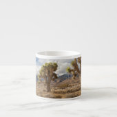 Joshua-Bäume in der Wüste Espressotasse (Vorderseite)