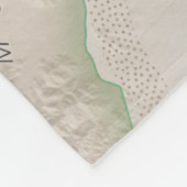 Joshua-Baumkarten-Fleecedecke Fleecedecke (Ecke)