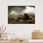 Joshua Commonwealth of the Sun - John Martin Fine Poster (Küche)