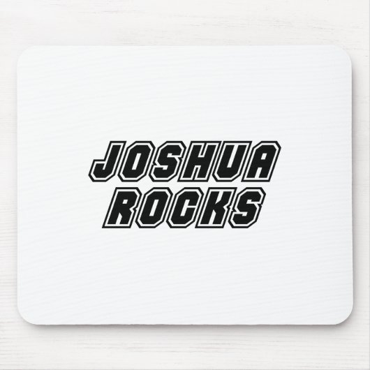 Joshua-Felsen Mousepad (Vorne)