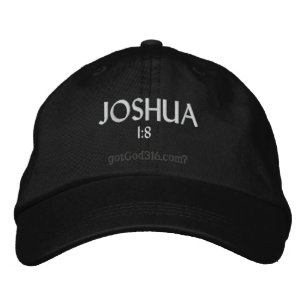 JOSHUA gotGod316.com 1:8 Bestickte Kappe