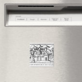 Joshua in den Mauern von Jericho Magnet (In Situ (Geschirrspüler))