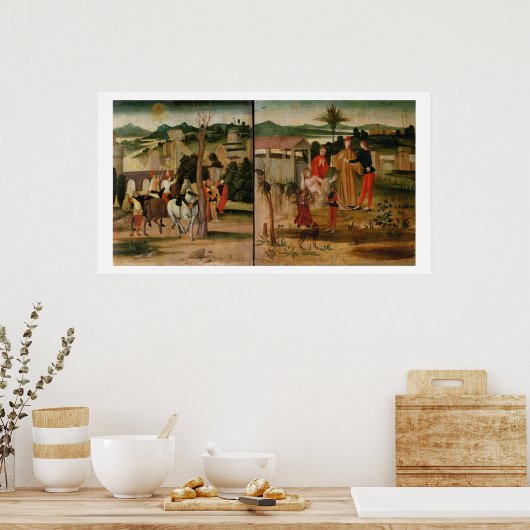 Joshua in den Mauern von Jericho Poster (Küche)