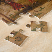 Joshua in den Mauern von Jericho Puzzle (Seite)