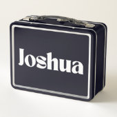 Joshua Metall Brotdose (Rückseite)