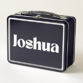 Joshua Metall Brotdose (Vorderseite)