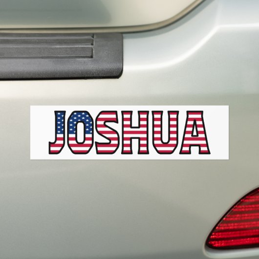 Joshua Name Vorname USA Aufkleber Sticker Auto Autoaufkleber (Auf Auto)