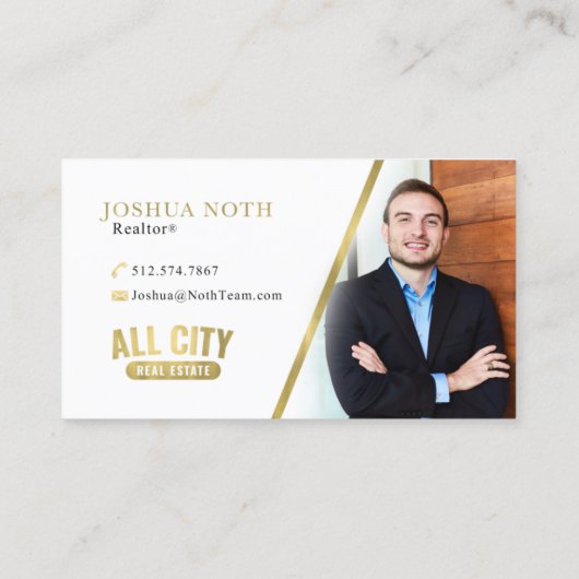 Joshua-Noth-Zoll Visitenkarte (Rückseite)