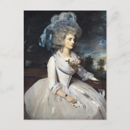 Joshua Reynolds - Lady Skipwith Postkarte (Vorderseite)