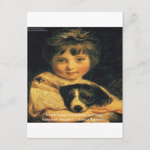 Joshua Reynolds Miss Bowles & Quote Geschenke & Ka Postkarte