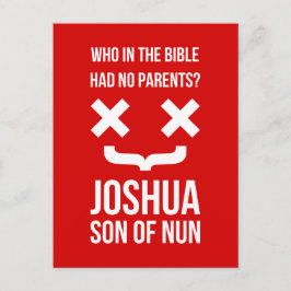 Joshua Son aus Nun Christlichem Spaß Postkarte