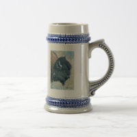 Joshua spioniert Bier Stein aus