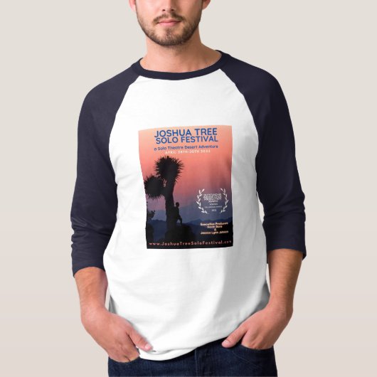 Joshua Tree 2023 Baseball T T - Shirt (Vorderseite)