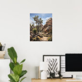Joshua Tree Art Print Poster (Heimbüro)