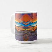 Joshua Tree bei Sonnenuntergang Kaffeetasse (Vorderseite Links)