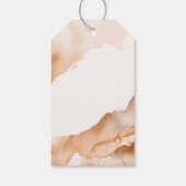 Joshua Tree Bohemische neutrale Braut + Gräuel-Gef Geschenkanhänger (Rückseite)