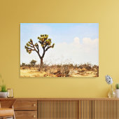 Joshua Tree Cactus Desert Art Print Leinwanddruck (Insitu (Wohnzimmer))
