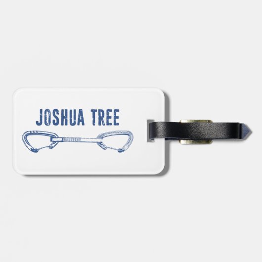 Joshua Tree California Climbing Quickdrag Gepäckanhänger (Rückseite horizontal)