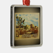 Joshua Tree California Silbernes Ornament (Rechts)