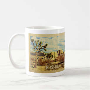 Joshua Tree California Vintage Travel Kaffeetasse