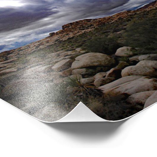 Joshua Tree Fotodruck (Ecke)