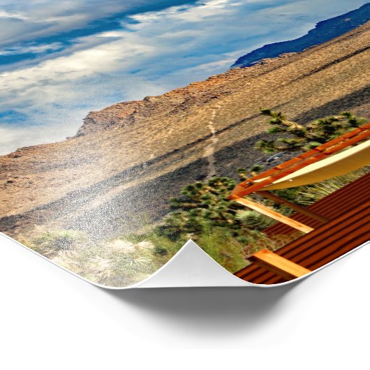 Joshua Tree Fotodruck (Ecke)