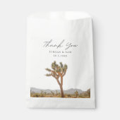 Joshua Tree Gastgeschenk Hochzeit Boho Vielen Dank Geschenktütchen (Vorderseite)