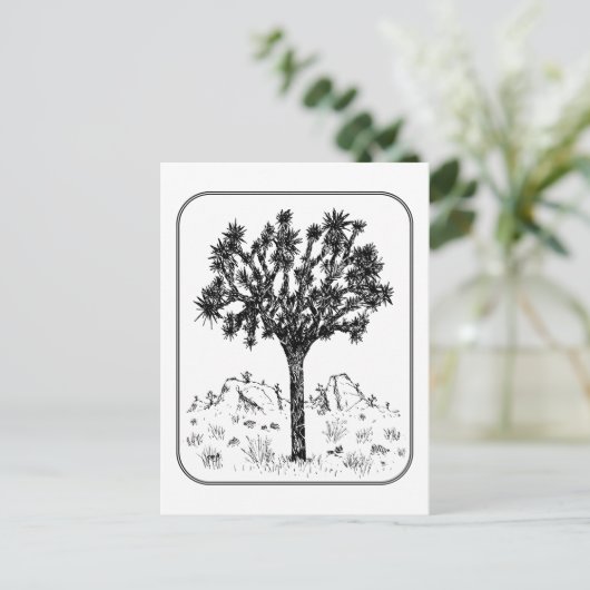 Joshua Tree (Grenze) Postkarte (Stehend Vorderseite)