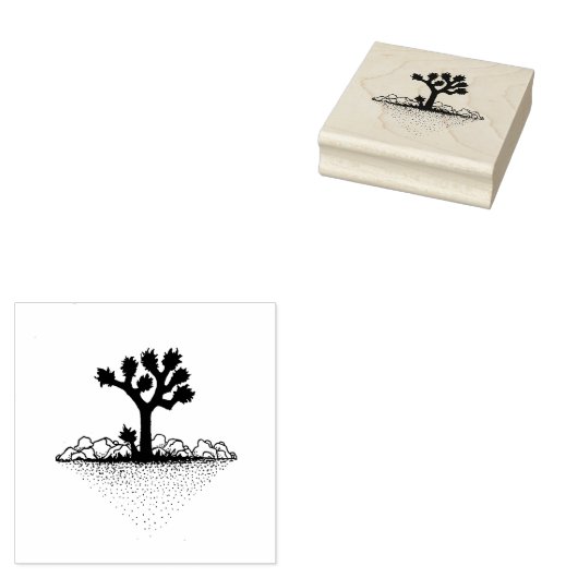 Joshua Tree Gummistempel (Stempel)
