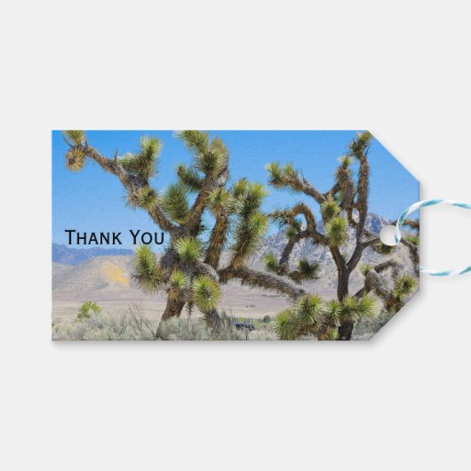 Joshua Tree in Kalifornien Geschenkanhänger (Vorderseite (Horizontal))