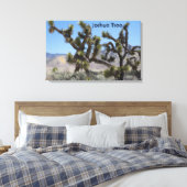 Joshua Tree in Kalifornien Leinwanddruck (Insitu (Schlafzimmer))