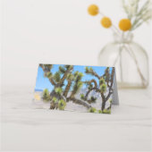 Joshua Tree in Kalifornien Platzkarte (Rückseite)