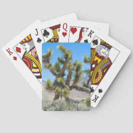 Joshua Tree in Kalifornien Spielkarten