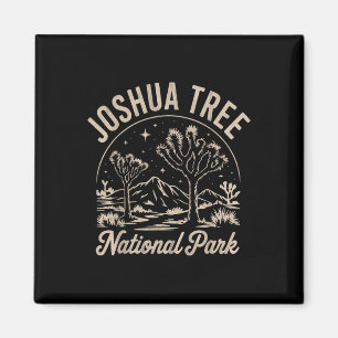 Joshua Tree Kalifornien Natur Wandern Berge Frau Magnet