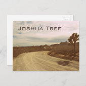 Joshua Tree, Kalifornien Postkarte (Vorne/Hinten)