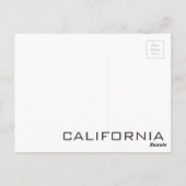 Joshua Tree, Kalifornien Postkarte (Rückseite)