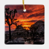 Joshua Tree Keramikornament (Vorderseite)