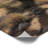 Joshua Tree Malerei Art Print Poster (Ecke)