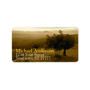 Joshua Tree National Park Address Label Adressaufkleber