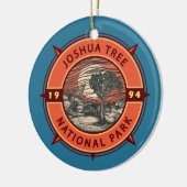 Joshua Tree National Park Bighorn Sheep Compass Keramik Ornament (Links)