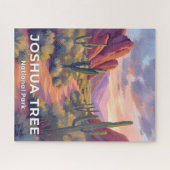 Joshua Tree National Park California Art Painted Puzzle (Horizontal)