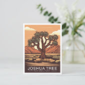 Joshua Tree National Park California USA Travel Postkarte (Stehend Vorderseite)