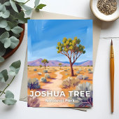 Joshua Tree National Park California Watercolor Postkarte