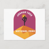Joshua Tree National Park Camping California Postkarte (Vorderseite)